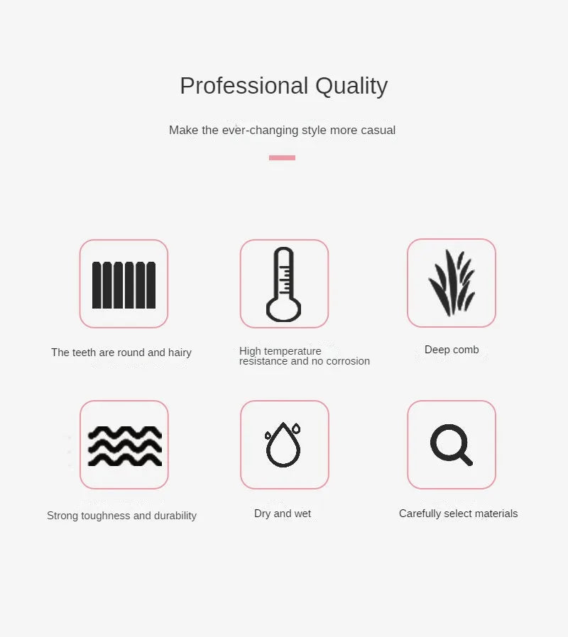 Hair Styling Comb Set