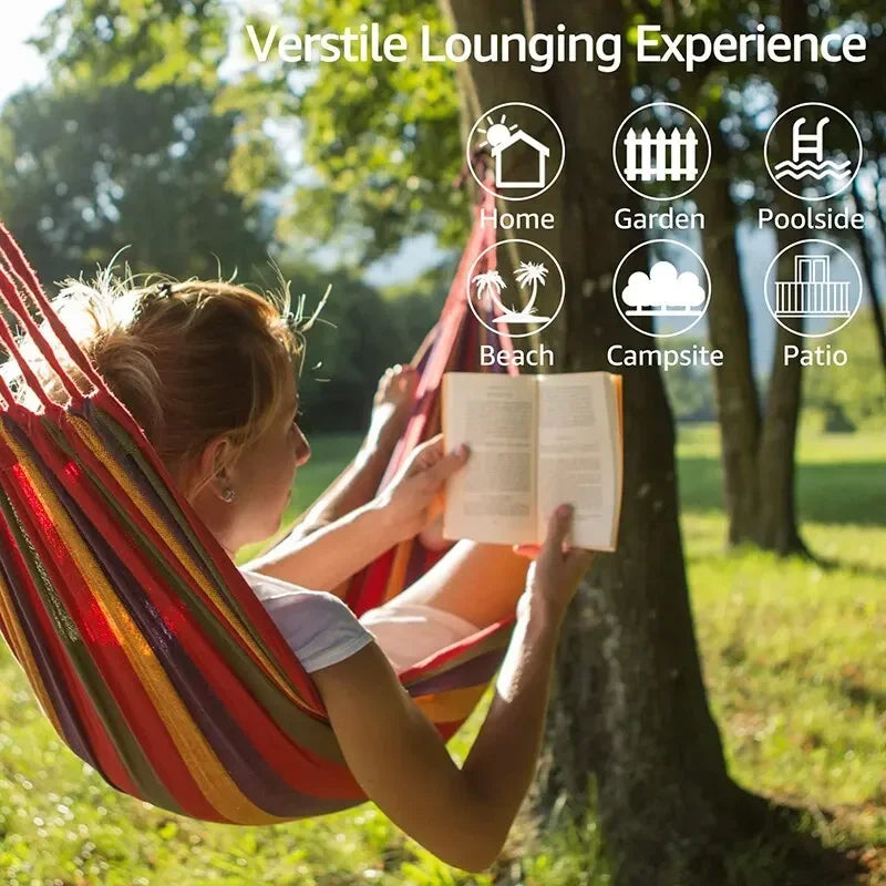 Outdoor Canvas Hammock
